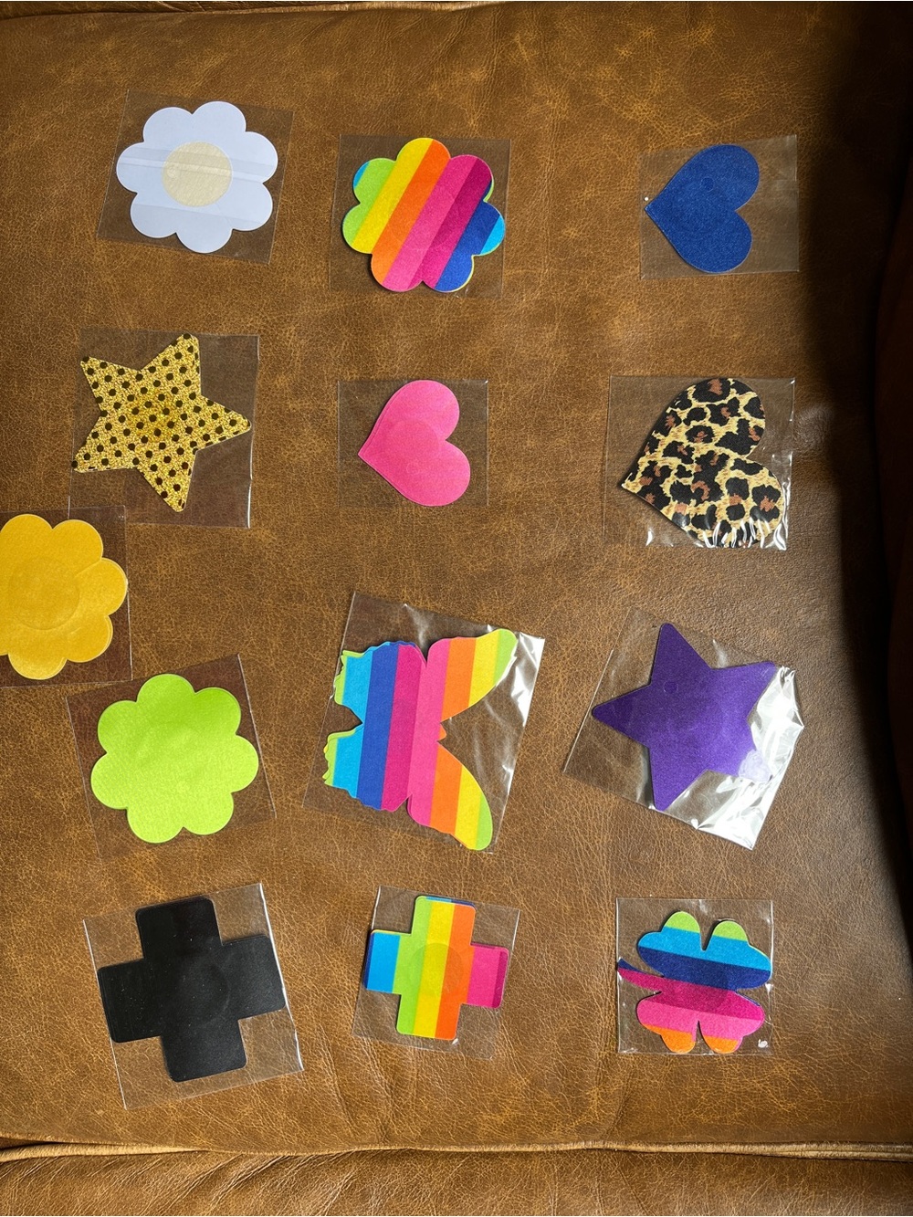 Colorful Assorted Nipple Covers - Floral, Hearts, Stars & More